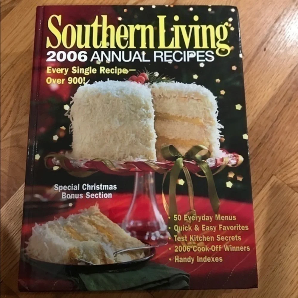 Book Hardcover Southern Living: 2006 Annual Recipes